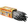 Caneta Esferográfica Top Preta Compactor
